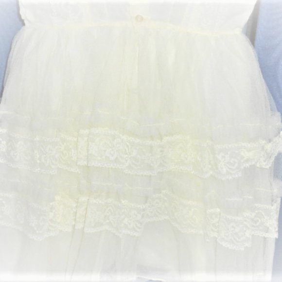 1957 Vintage COMMUNION DRESS Vintage Vail Girls Wedding Dress Bridesmaid Dress - Picture 8 of 8